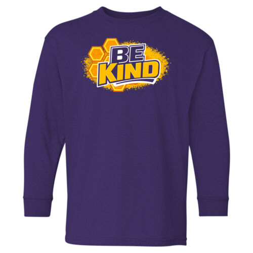 D4 - Gildan 5400B Youth Heavy Cotton Long Sleeve T-Shirt Thumbnail