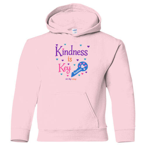 D6 - Gildan 18500B Heavy Blend Youth Hooded Sweatshirt Thumbnail